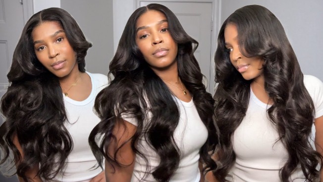 Natural Hair Styling with Isee Hair Half Wigs and Human Hair Bundles