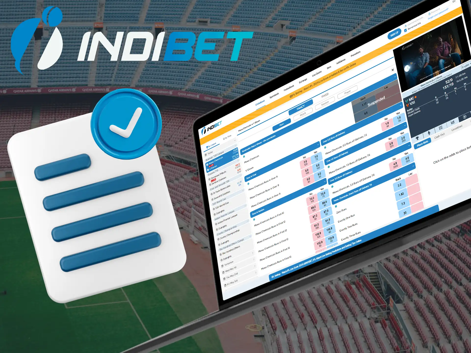 Indibet IPL Betting Sites Review Based on Odds Accuracy and Live